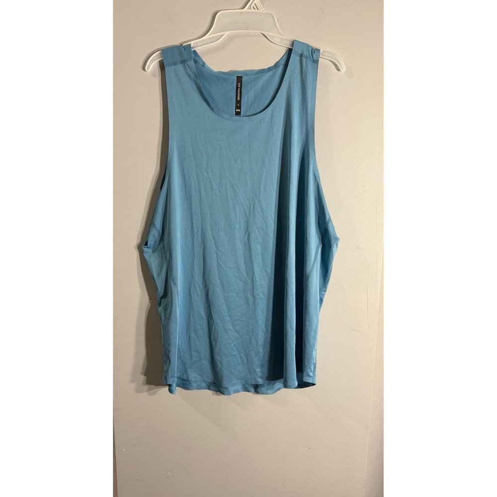 Ten Thousand The Distance tank blue lightweight men's tank size large